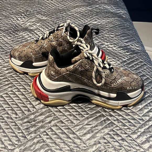 Gucci X balenciaga the Hacker Project triple S sneakers - Picture 3 of 9